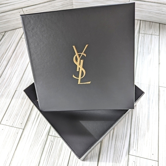 Yves Saint Laurent Authentic Black Opium Gift Box in Black and Gold NWOT - Picture 1 of 10